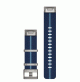 QuickFit 22 - MARQU GEN2 Watch Bands Striped jacquar-weave nylon strap, indigo - 010-13225-10 - Garmin